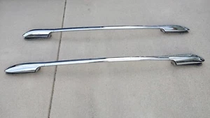 2011 - 2013 Kia Sorento SX ROOF RACK RAILS PAIR CROME - Picture 1 of 15