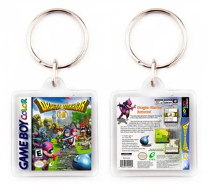 DRAGON WARRIOR I & II GAME BOY COLOR NINTENDO LLAVERO KEYRING - Imagen 1 de 1