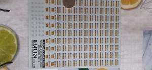 3w decals43.com décalcomanie 1/43 plaque immatriculation france composer - Picture 1 of 1