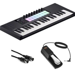 Novation Launchkey Mini 37 MK4 USB MIDI Keyboard Controller (37 Mini Keys) KIT - Picture 1 of 10