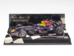 MINICHAMPS 1:43 RED BULL RACING RENAULT RB4 D. COULTHARD 2008 - Picture 1 of 4