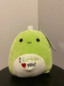 Squishmallows Henry Schildkröte Valentinstag Neu mit Etikett - Bild 1 von 3