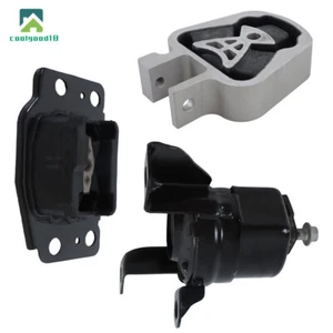 For Ford Fusion 2.5L 2013-2019 2020 Engine Motor Mounts & Trans Mount 3Pcs Set - Picture 1 of 13