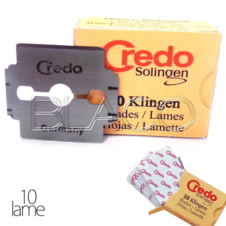 CREDO LAME PER TAGLIACALLI CONFEZIONE 10 LAME PER PEDICURE ESTETICA