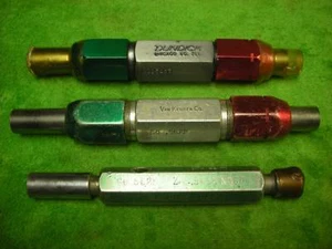3 GO NOGO PLUG PIN GAUGE GAGE w/ HANDLE .5457 - .5625 - Picture 1 of 1