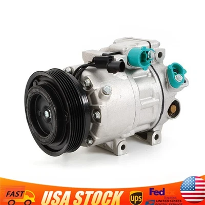 Compresor de aire acondicionado para KIA Sorento Optima y Hyundai Santa Fe 2,4 L 3,3 L 2006-2013  Foto 1 de 4