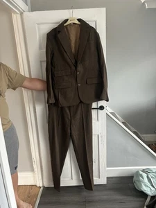 Men’s 3 Piece Tweed Suit - Picture 1 of 4