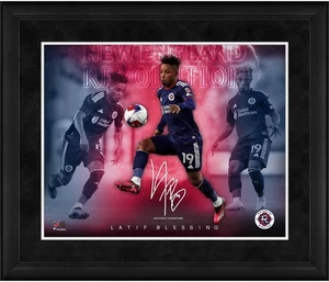 Aaron Long LAFC Enmarcado 16" x 20" Estrellas del Juego Collage - Firma Facsímil - Imagen 1 de 1