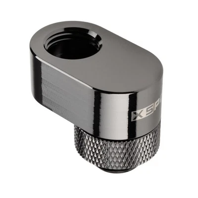 XSPC G1/4 Rotary 14mm Offset Fitting - Chrome schwarz - Bild 1 von 3