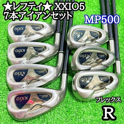 Lefty XXIO5 Irons #5-9,Pw,Aw(7Clubs)/MP500 carbon/Flex:Regular/ Iron set - Image 1 of 4