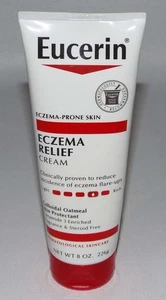 Eucerin Ekzem Linderungscreme Ganzkörperlotion für zu Ekzemen neigende Haut 8 Unzen Tube - Bild 1 von 4
