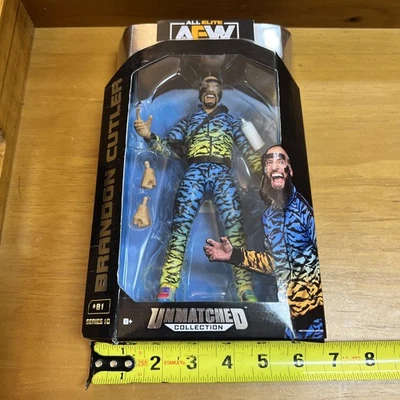 Figura de acción AEW All Elite Wrestling BRANDON CUTLER HTF nueva Foto 1 de 4