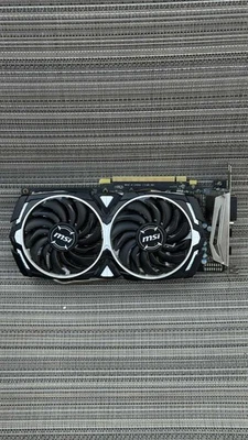 used not working MSI AMD Radeon RX570 8GB RAM Graphics Card - Image 1 of 3