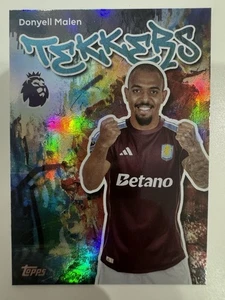 Inserto Topps 2026 Premier League Tekkers Donyell Malen Aston Villa #36 - Foto 1 di 2