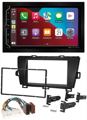 ESX 2DIN DAB USB MP3 Bluetooth Autoradio für Toyota Prius (2009-2012) - Bild 1 von 4
