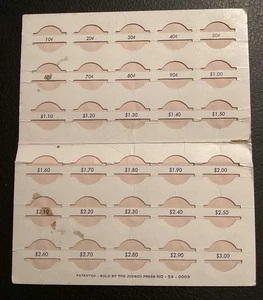 Erie County Savings Bank NY 6 Dime Tube Banks and Folder Holder Lot - Picture 1 of 2