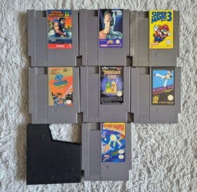 Nintendo Nes Game Lot Mario, Shadow Warriors