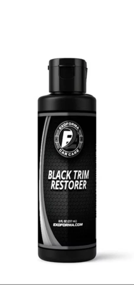  Black Trim Restorer - Unique Dye-Infused Formula Lasts 6+  Months - 8 Oz - Image 1 of 1