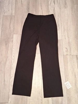 Pantalón de sastrería negro de pierna recta de 8 altos de ASOS DESIGN para mujer Foto 1 de 4