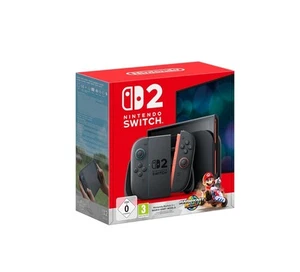 Nintendo Switch 2 Black + Mario Kart World Bundle - NEU/OVP Versandbereit - Bild 1 von 10