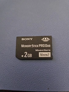 Sony OEM SD 2GB Memory Stick PRO Duo MagicGate Card for PSP, Cameras, etc.  - Picture 1 of 1