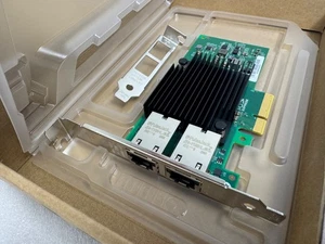 X550-T2V2 Intel 10Gb Ethernet Converged PCIe Network Adapter NIC Neu Open Box - Bild 1 von 5