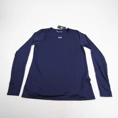 Camisa Under Armour HeatGear manga larga para mujer azul marino nueva con etiquetas Foto 1 de 4