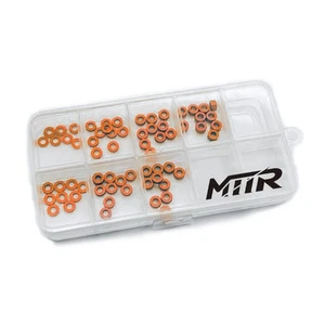 MTTR Racing Aluminum M3 Shim Set Orange w/Box RC Drift Touring Crawler #05308 - Picture 1 of 2