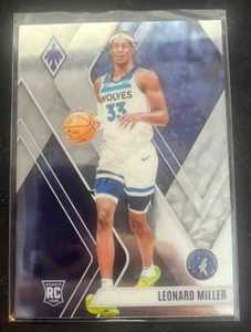 2023-24 Panini Basketball Phoenix Leonard Miller #259 RC Minnesota Timberwolves - Bild 1 von 2