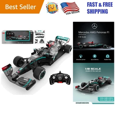Detailed 1:18 Scale Mercedes-Benz F1 W11 RC Car – Thrilling Race Experience - Image 1 of 4