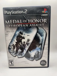 Medal of Honor European Assault Sony Playstation 2 PS2 Cleaned & Tested - Picture 1 of 4