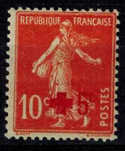 France timbre type semeuse croix rouge N° 146 Neuf ** MNH - Imagen 1 de 1