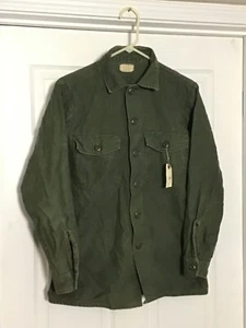 US Army 1975 Sateen OG107 Utility Shirt 2nd Pattern 15 1/2 x 33 #3 - Picture 1 of 10