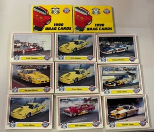 1990 CHECKERED FLAG IHRA DRAG CARDS Lot Of 11 Sealed PACKS Officially Licensed - Picture 1 of 1