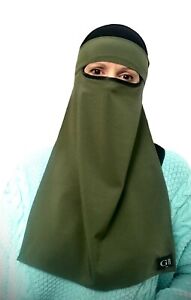❤️AMAL Niqab Muslim Nikab Women Burka Amira Veil Hijab Ramadon Islamic Burqa Sca
