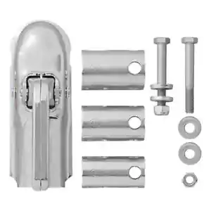 Towing Ball Coupling Ball-Shaped Trailer Braked Head Round 40/45/50mm 2300Kg - Picture 1 of 6