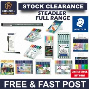 STAEDTLER ColouringPencils,Felt Pens,Markers,Triplus Pens,Ball Pens - FREE P&P - Picture 1 of 33