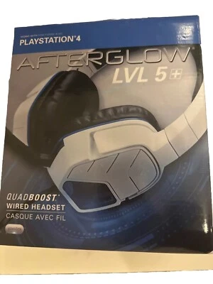 Gaming Headset Afterglow LVL 5 Plus Stereo Headset PS4 Wired - Image 1 of 4