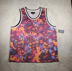 No Boundaries Mesh Multicolor Tank Top T-shirt Size 2XL (50-52) NWT - Picture 1 of 9