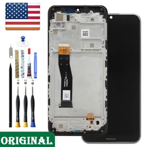 OEM LCD Display Touch Screen Digitizer Assembly Frame For Nokia C110 5G N156DL - Picture 1 of 5