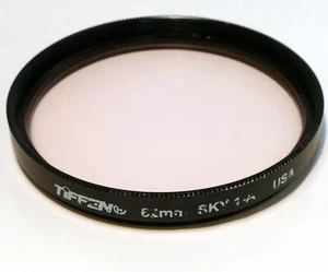 Tiffen 62mm Lens Filter Sky 1-A Skylight made in USA - genuine OEM - Picture 1 of 9