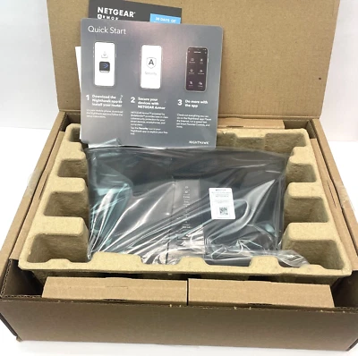 Netgear Nighthawk RAX43 AX5 5-Stream Dual Band WiFi 6 Router AX4200 *REFURBISHED - Image 1 of 4