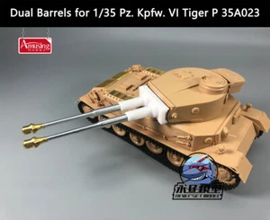 Dual Barrels for Amusing Hobby 1/35 Pz. Kpfw. VI Tiger P 35A023 - Picture 1 of 14