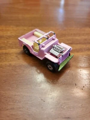 Vintage 1971 Matchbox Lesney Superfast No. 2 Jeep Hot Rod -Pink - England #2 - Image 1 of 4