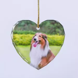 Cornice portafoto cristallo personalizzata cane ricordo regali, ricordo simpatia - Foto 1 di 5