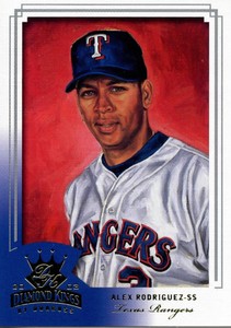 2003 Donruss Diamond Kings Sample Gold #64 Alex  Rodriguez