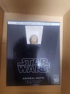 Gentle Giant Star Wars Admiral Motti Collectible Mini Bust Statue 1/6 Scale 2012 - Bild 1 von 7