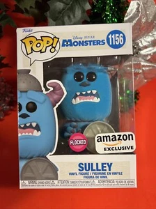 Funko Pop! Vinyl: Pixar - Sulley (Flocked) - Amazon (AM) (Exclusive) #1156 - Picture 1 of 7
