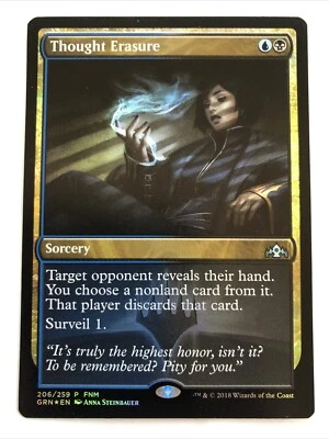 MTG FNM Promos Thought Erasure Foil 206/259 LP - Image 1 of 2