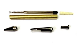 Kit penna a sfera a scatto Artisan in Gun Metal, Pen Kit, Pen Blank - Foto 1 di 1